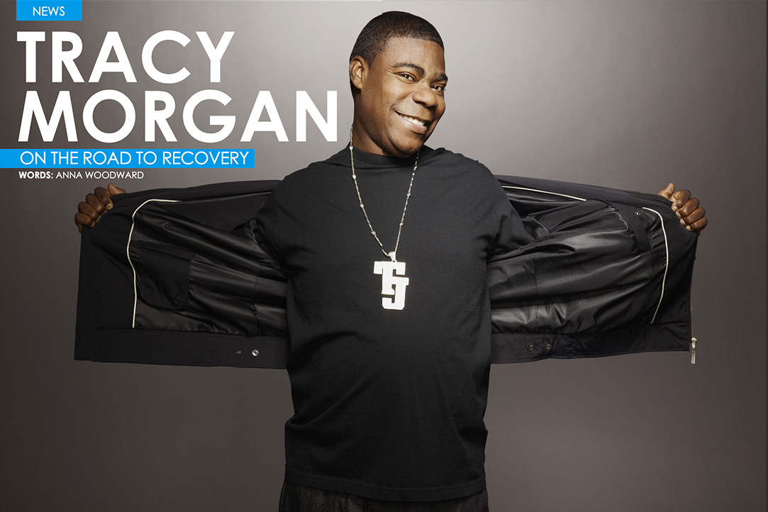 Tracy Morgan on the road to recovery.